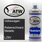 Preview: Volkswagen, Rabenschwarz Metallic, LZ9V: 400ml Sprühdose, von ATW Autoteile West.